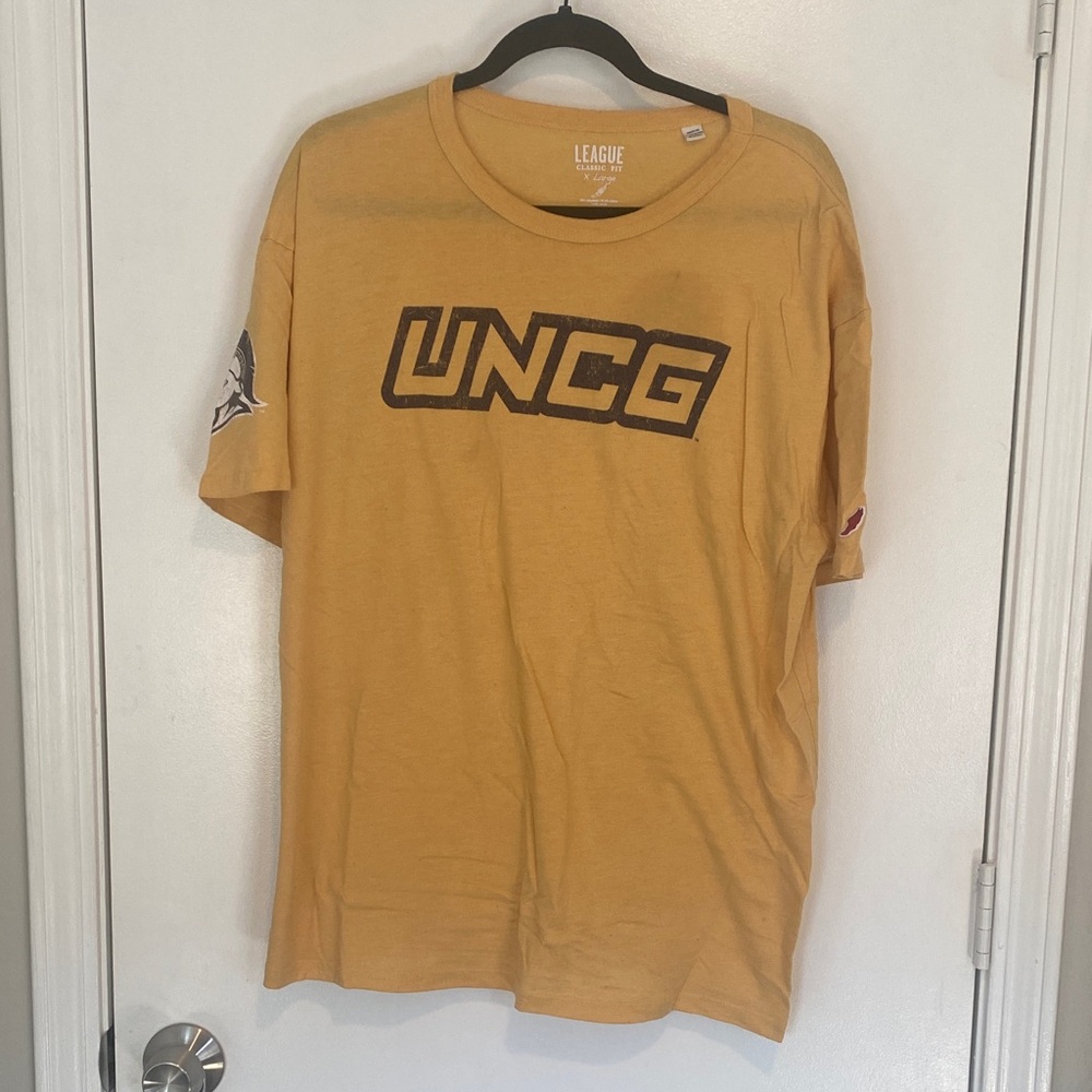 League Yellow UNCG Women’s Tee